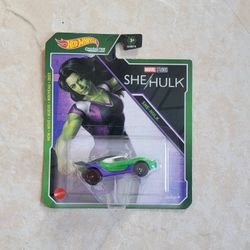 2023 Mattel Hot Wheels Marvel Studios She-Hulk Character Car 