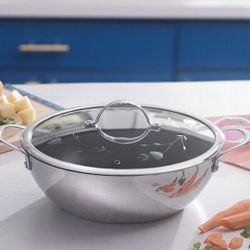 Princess House Nonstick Round Casserole 6qt