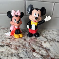 Mickey Mouse Piggy Bank And Minnie 