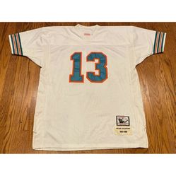 Miami Dolphins DAN MARINO Mitchell & Ness NFL 1(contact info removed) Jersey Size 52