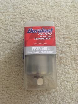Duralast fuel filter
