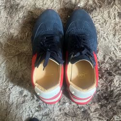 Louboutin Red Bottoms (sharks)