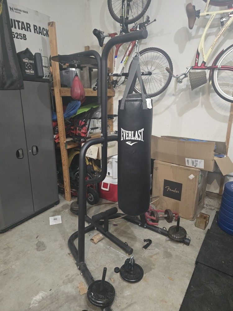 Punching Bag And Stand