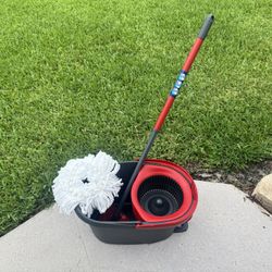 O-Cedar EasyWring Spin Mop & Bucket