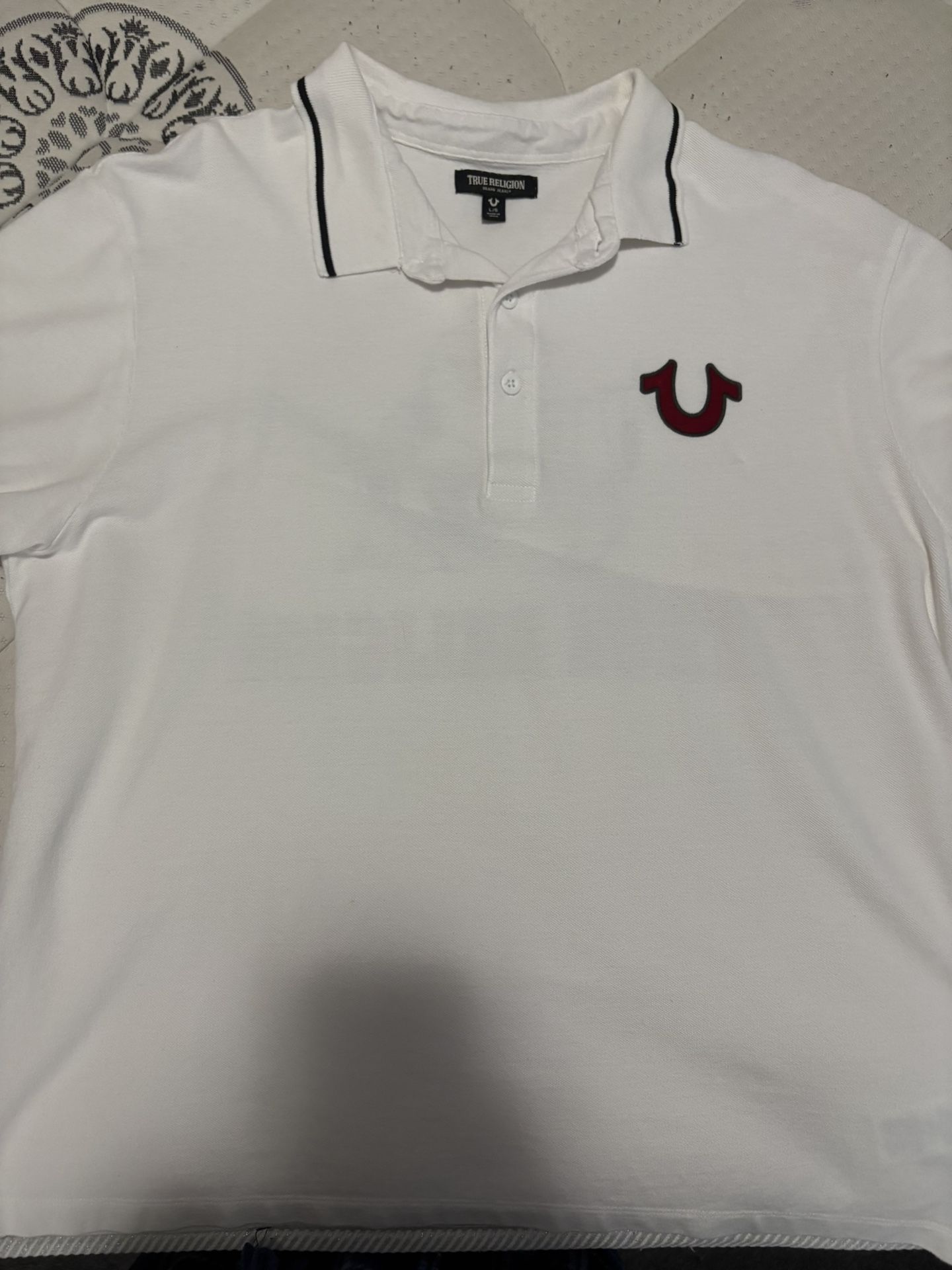 True Religion Logo Polo Shirt