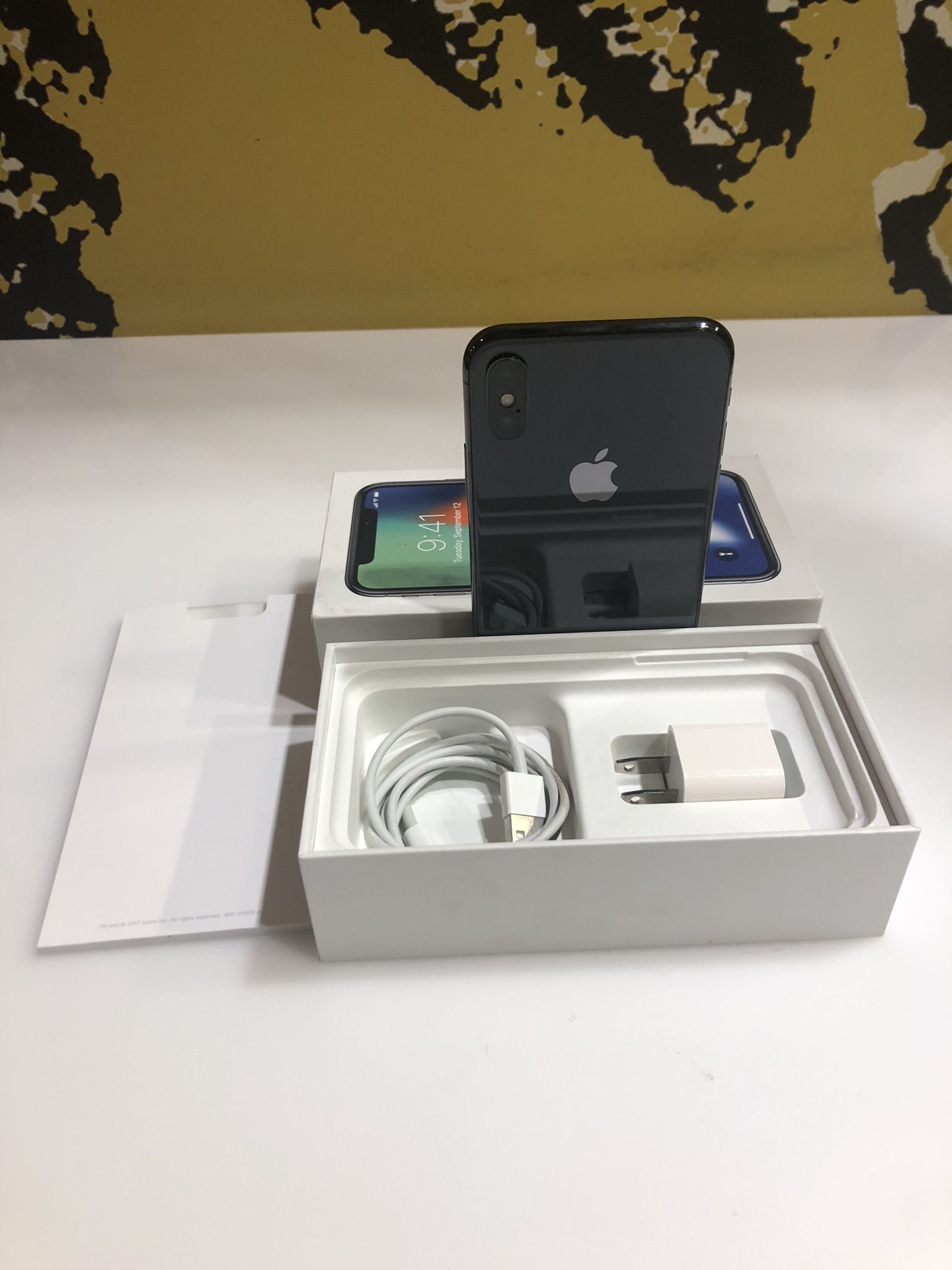 Unlocked iPhone X 64 GB- Grey Plus An  Apple Watch. Bundle Deals Only