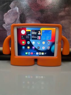 Apple iPad Air 2nd Gen A1506 16GB Wi-Fi 9.7” Tablet Orange Case - $99
