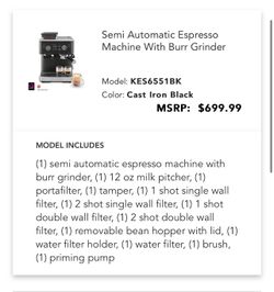 Brand new coffee machine