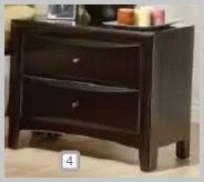 Queen size w/dresser and night stand