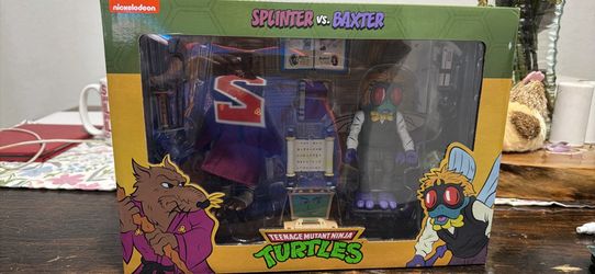 Teenage Mutant Ninja Turtles Splinter v Baxter