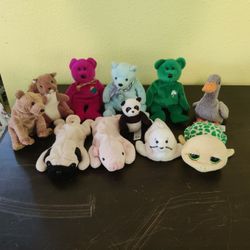 TY BEANIES COLLECTION OF 11