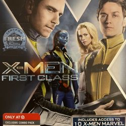 Marvel X-MEN First Class (Blu-Ray + DVD + Digital-2011)