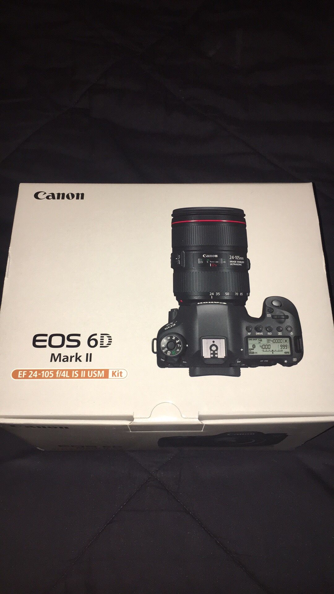 Canon EOS 6D Mark II Camera w/ EF 24-105 f/4L IS II USM lens