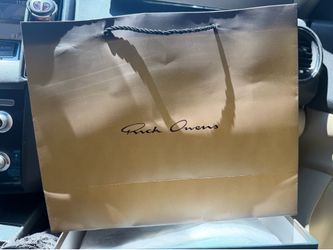 Rick owen chrome boots