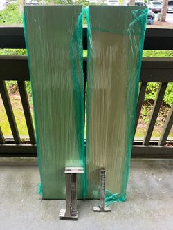 IKEA 2 shelves with holder