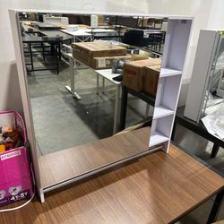 Bathroom Cabinet with Mirror, Multipurpose Wall Cabinet for Bathroom