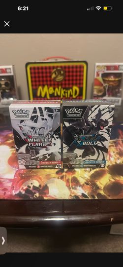 White Flare, Black Bolt Booster Bundles