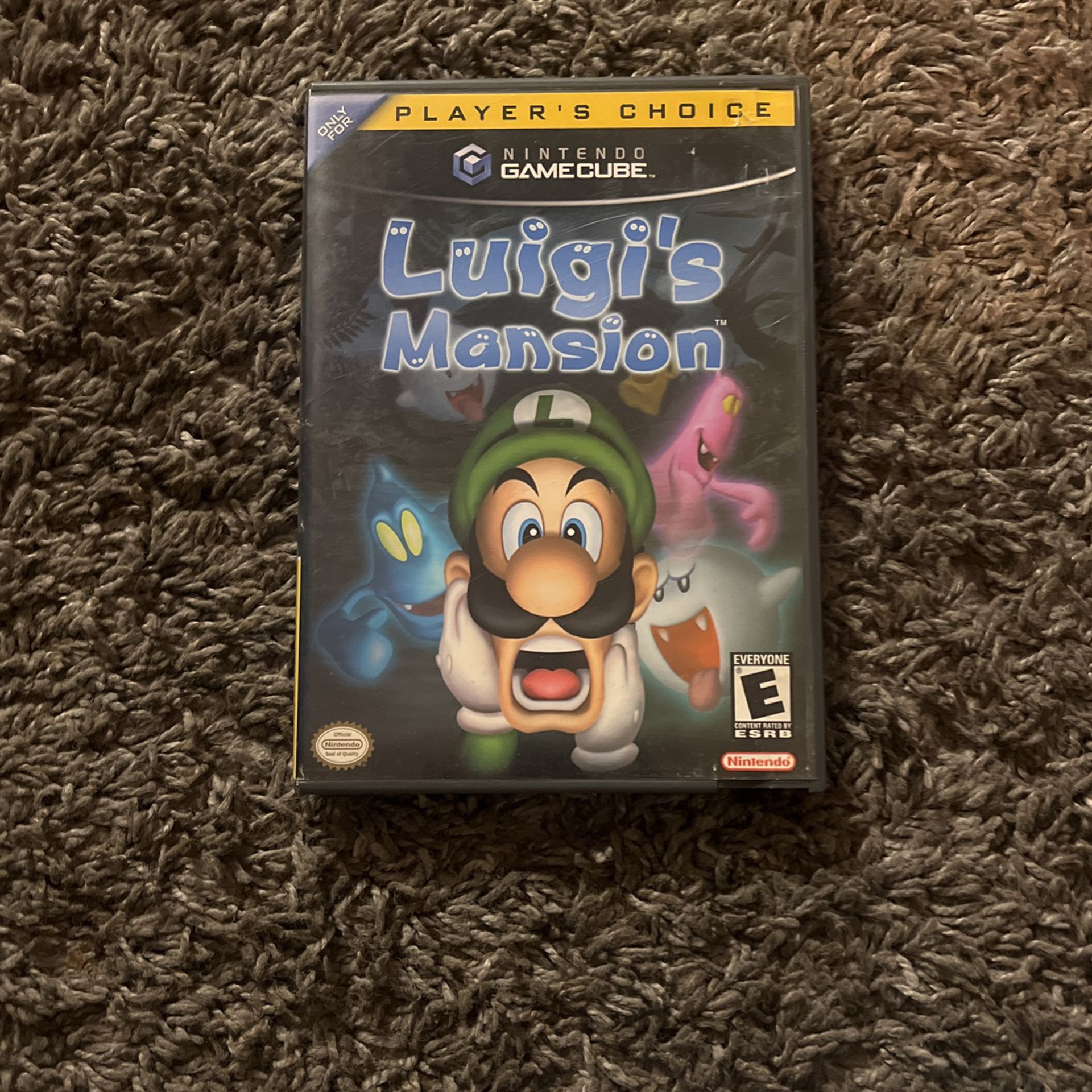 Luigi’s Mansion GameCube (Cib)