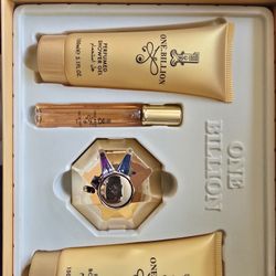 Perfume, Gel Shower And Body Lotion Plus A Purse One SET One BILLION 