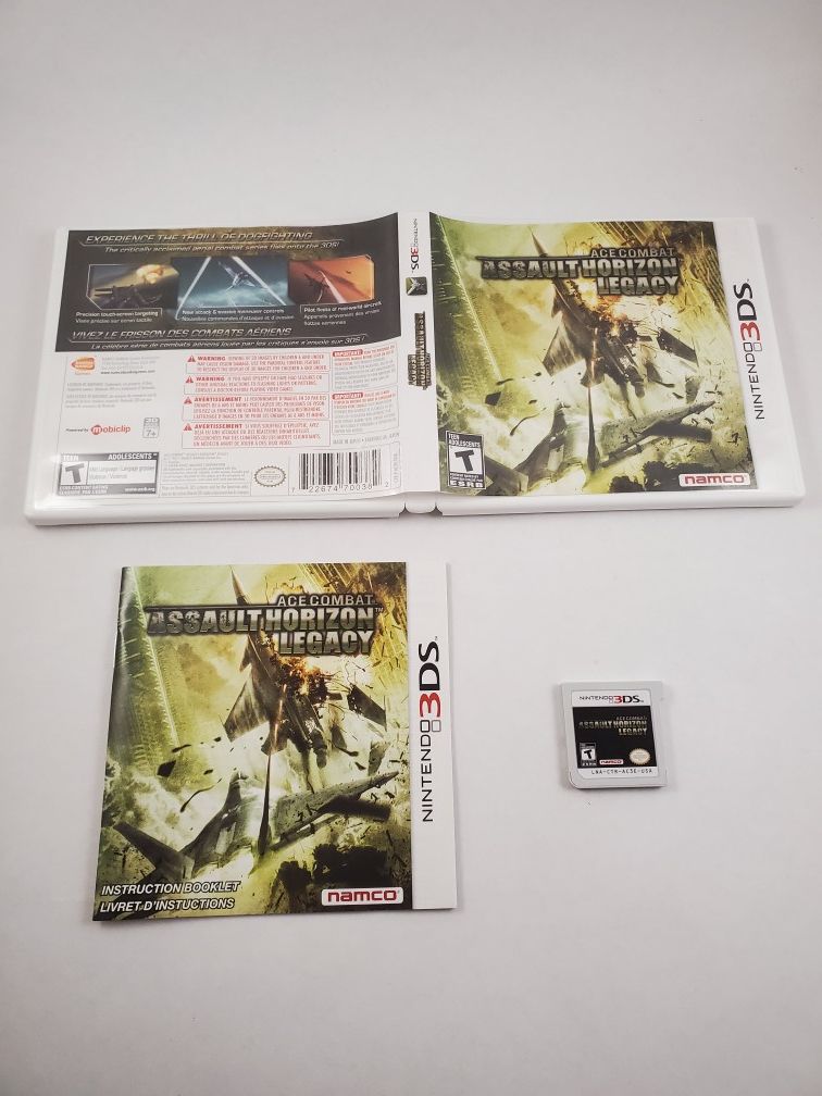 Nintendo 3DS Ace Combar Assault Horizon Legacy