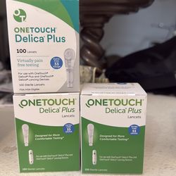 3 boxes 100ct lancets for one touch ultra diabetic machine