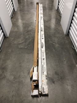 WIREMOLD AMTC-4 -TELE-POWER POLE BLANK ALUMINUM 10FT. LOT OF 2