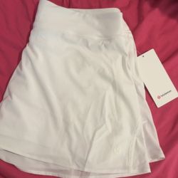 Lululemon Lightweight High-Rise Tennis Skirt – Size 14 (NWT)