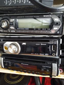 Cool car stereo many to choice from