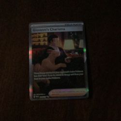 Trainer-Giovanni’s Charisma