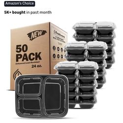 100 New Meal Prep Containers 