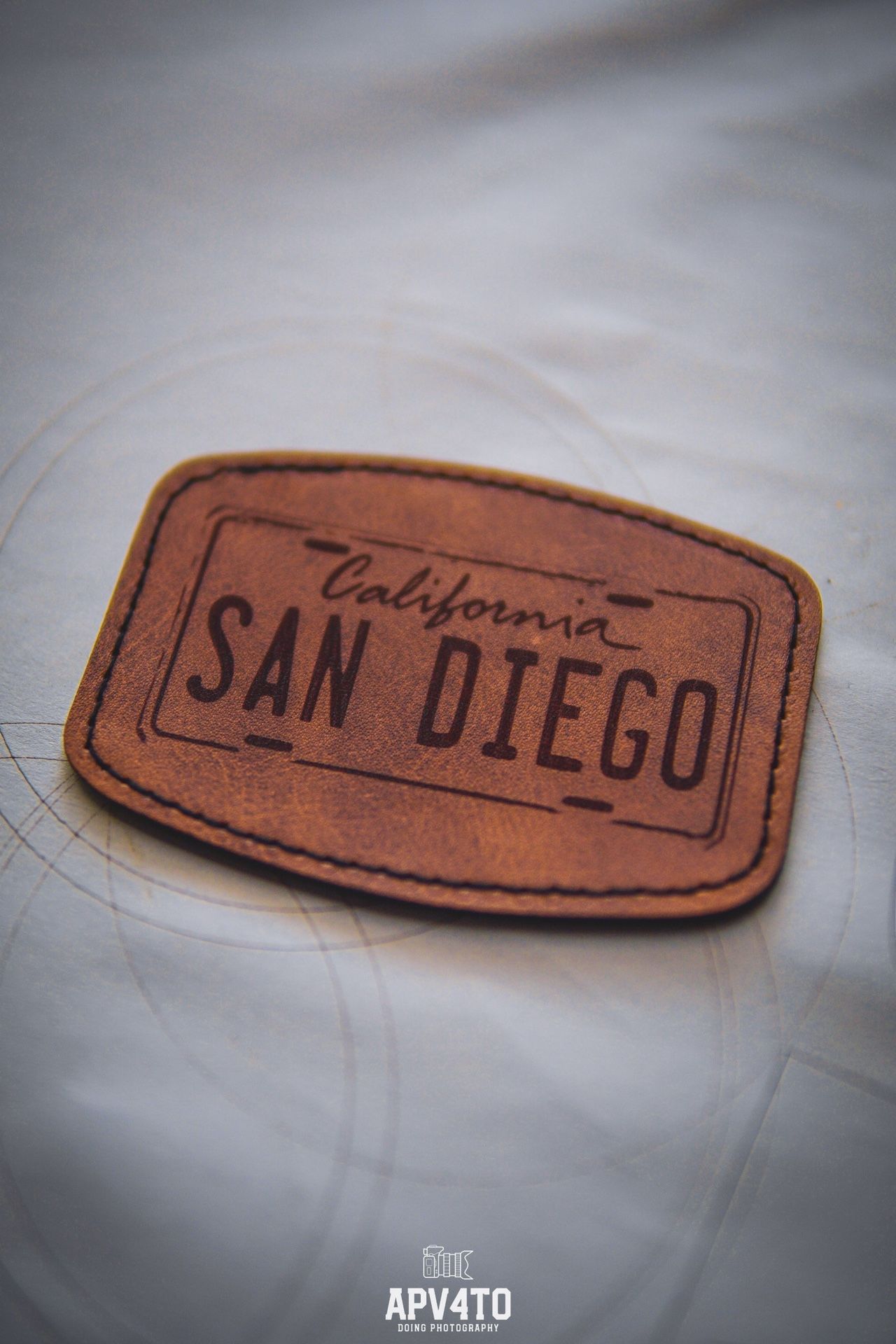 Crafted Leather Patches.