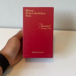 Madison Francis Kurkdjian Paris Baccarat Rouge 540