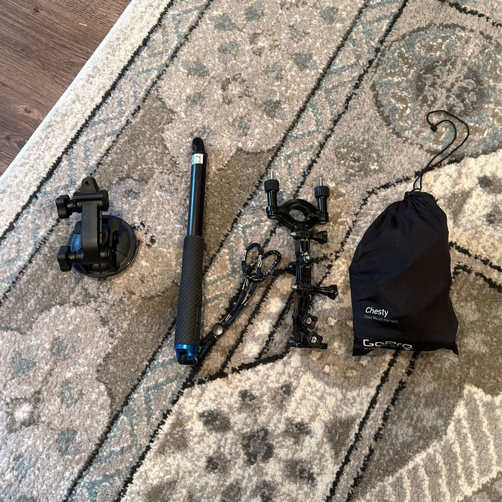 Assortment Of Old GoPro Accessories