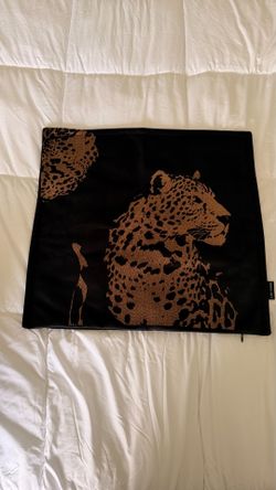 Cushion cover set: two 18x18 square covers and one 20x12 rectangular cover.