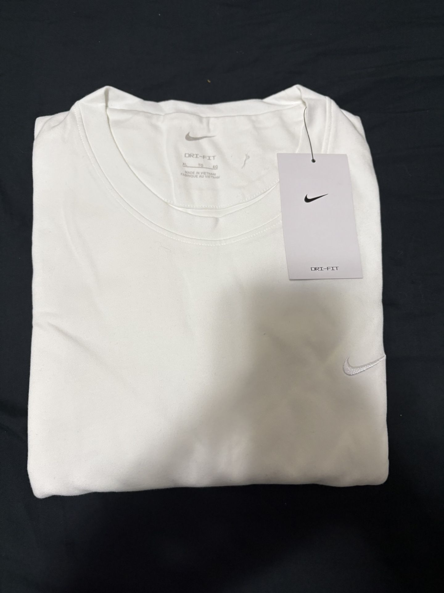 Nike White Long Sleeve Shirt