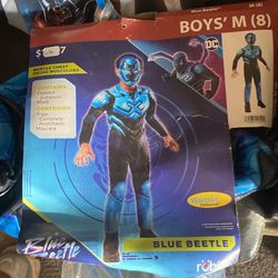 New Boys Blue Beetle Dc Halloween Costume 
