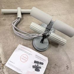 Foot Pedals And Foam Handle Sit Up Exercise Equipment Fitness Equipment Suitable For Full Body Workout Toning Arm Leg Portable Sit Up Machine