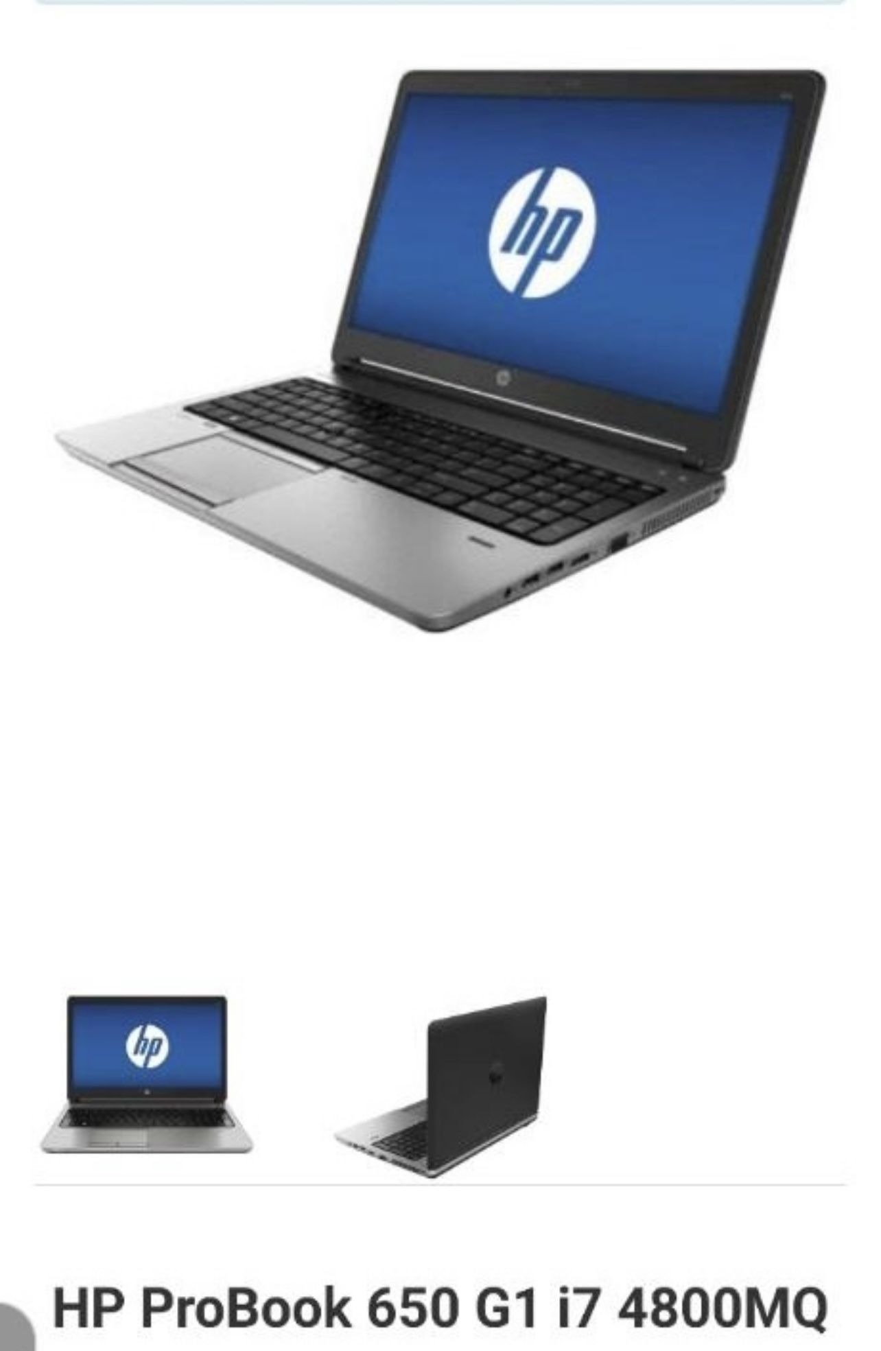 HP ProBook 650 G1 I7 4800mq
