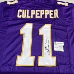 VIKINGS “DAUNTE CULPEPPER” AUTOGRAPHED JERSEY