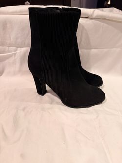 Black Heeled Ankle Boots