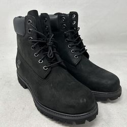 Black timberland boots
