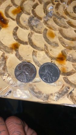 1943 Lincoln Steel Wheat Pennies – Lot of 2