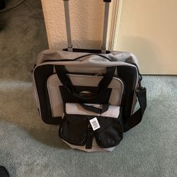 Balla Bella Russo Laptop Travel Luggage With  Wheels 