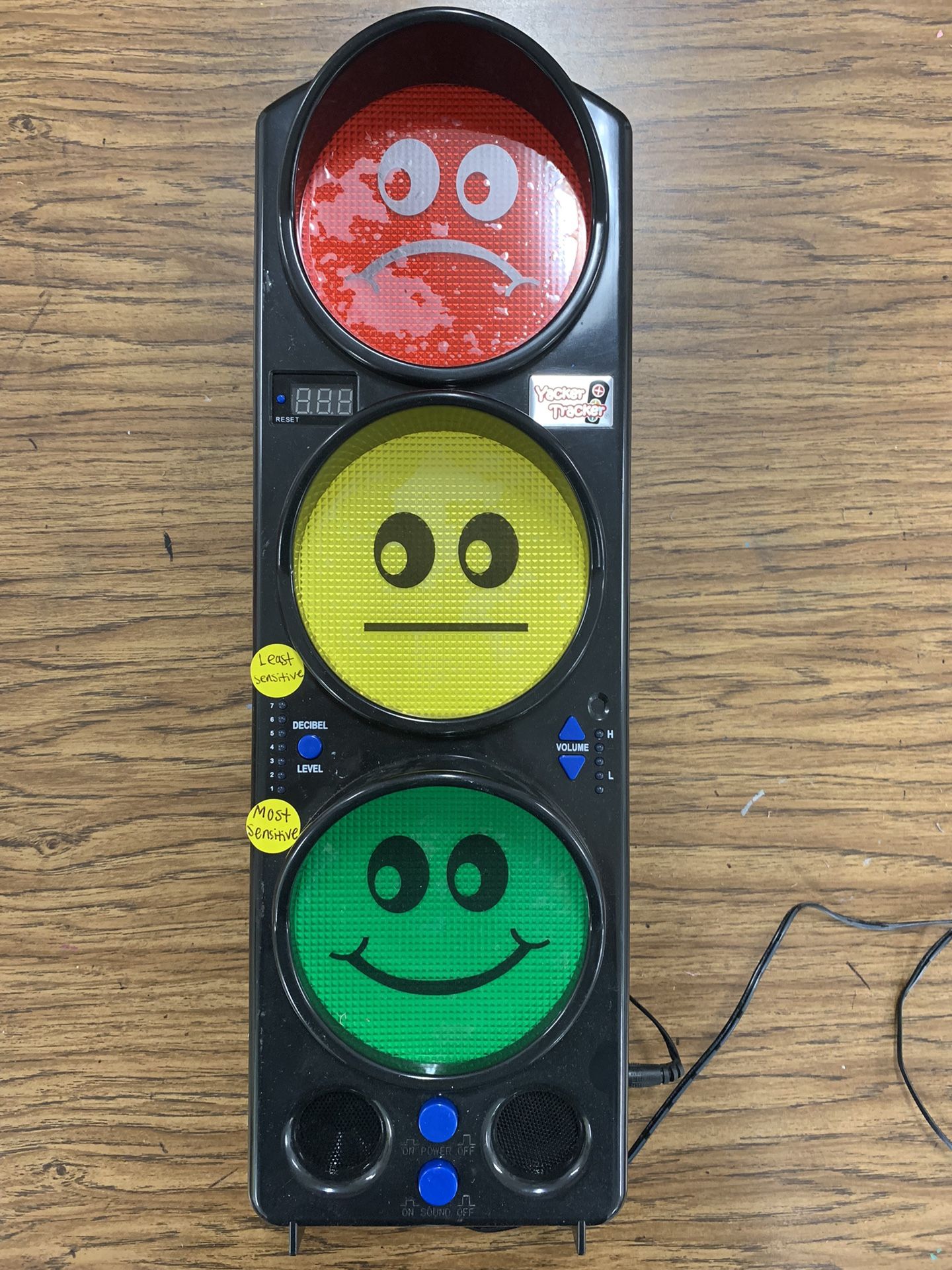 Yacker Tracker Sound Monitor For Classrooms 