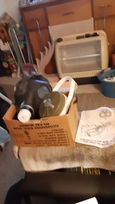 Gas Mask And 68 Cannister ( Unused)