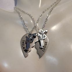 Thelma And Louise 2 Pc Necklace Set