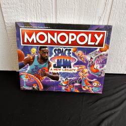 Monopoly: Space Jam: A New Legacy Edition Family Board Game, Lebron James Space Jam 2 Game