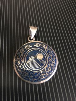 Sterling Silver and Turquoise pendent