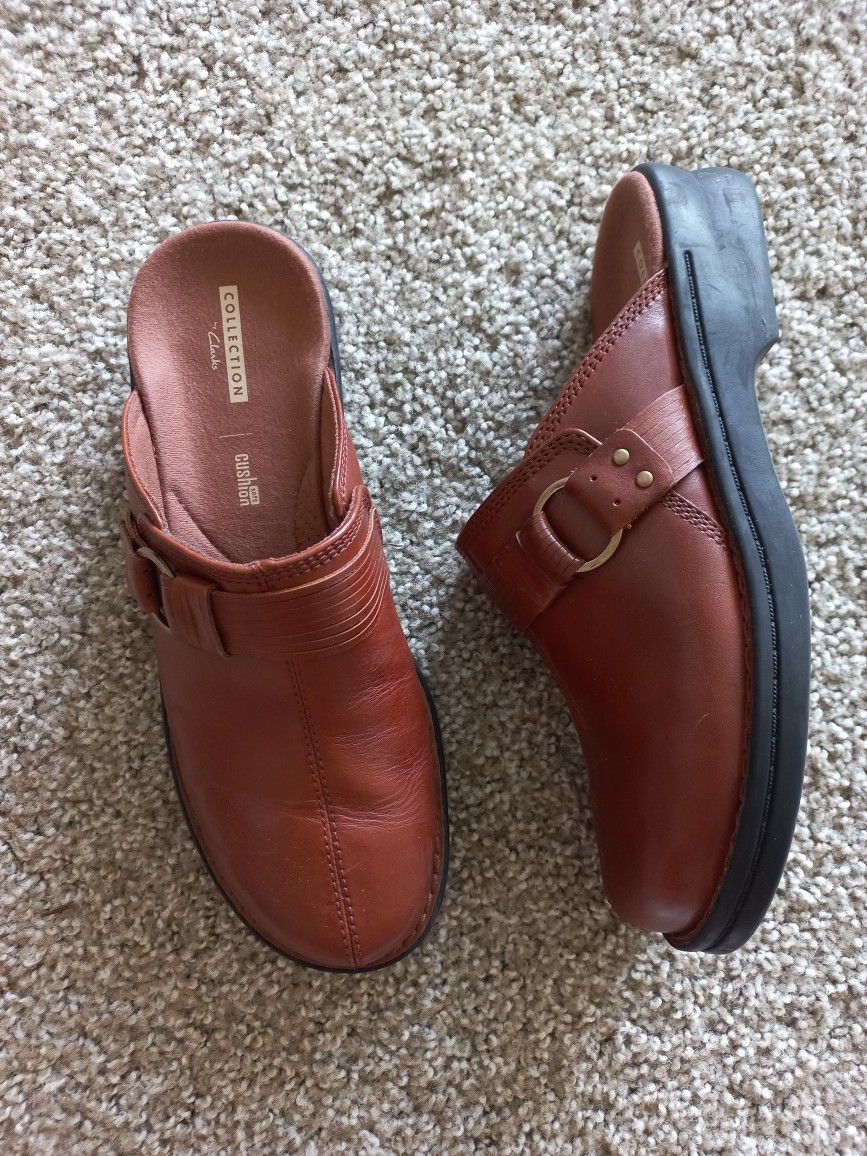 Patty Lorene Dark Tan Lea by Clarks