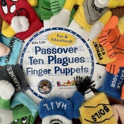 Passover Ten Plagues Finger Puppets